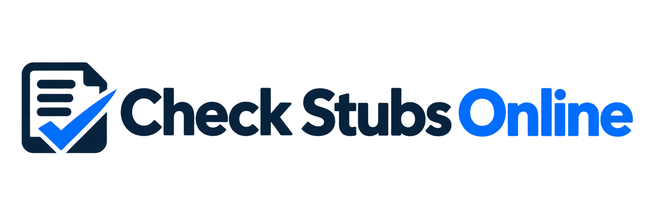 Check Stubs Online